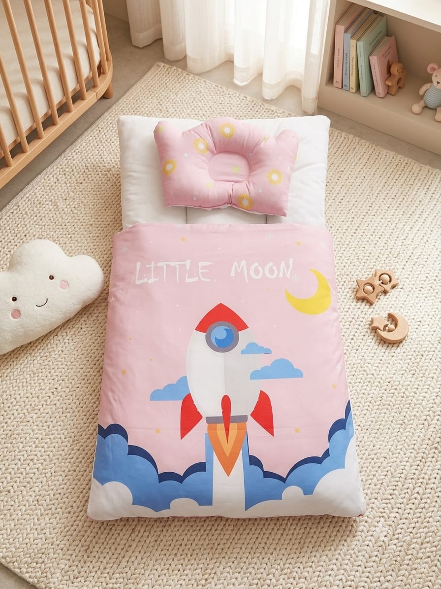 Baby CarryNest- Little Moon Pink