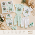 8Pcs Hi Fi Gift Box Light Green
