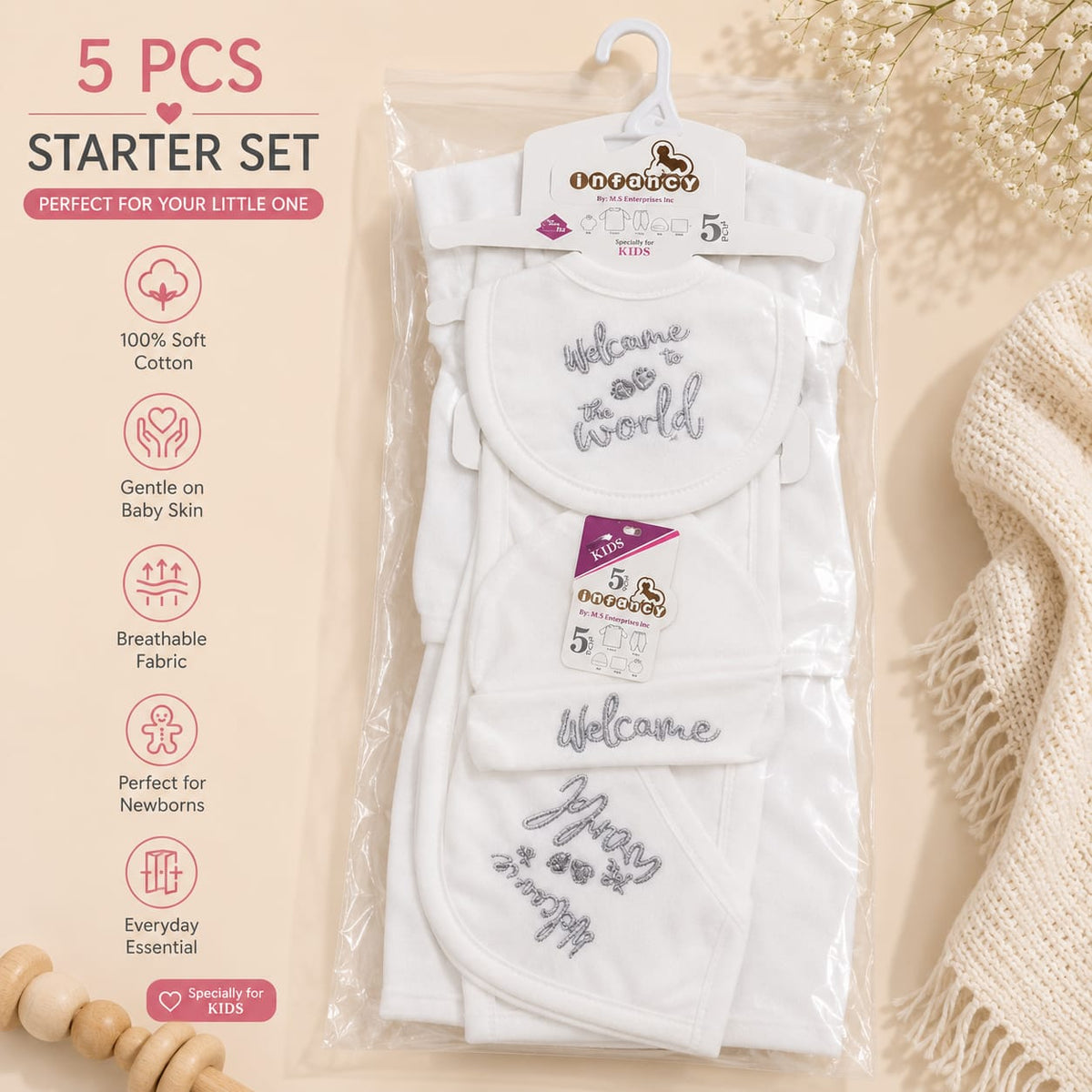 5 PC's starter set
