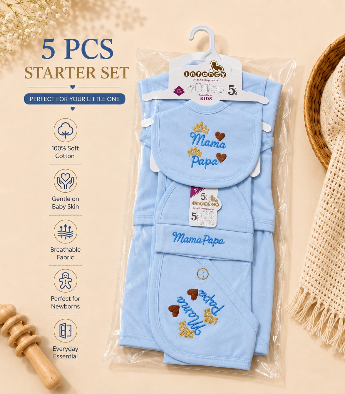 5 PC's starter set