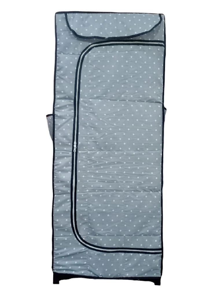 MotherTouch 4 shelf wardrobe - Grey