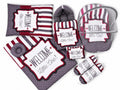 Welcome Little One 8 pieces Baby Bedding Set-Grey