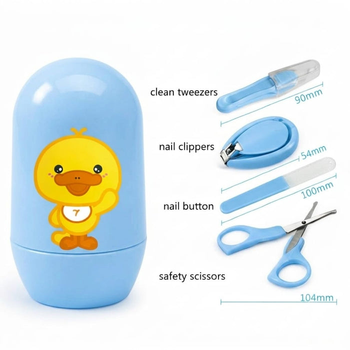 4pcs Baby Manicure Set- Blue