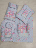 8pcs bedding set - Grey