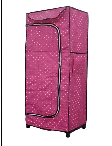 MotherTouch 4 shelf wardrobe - Pink
