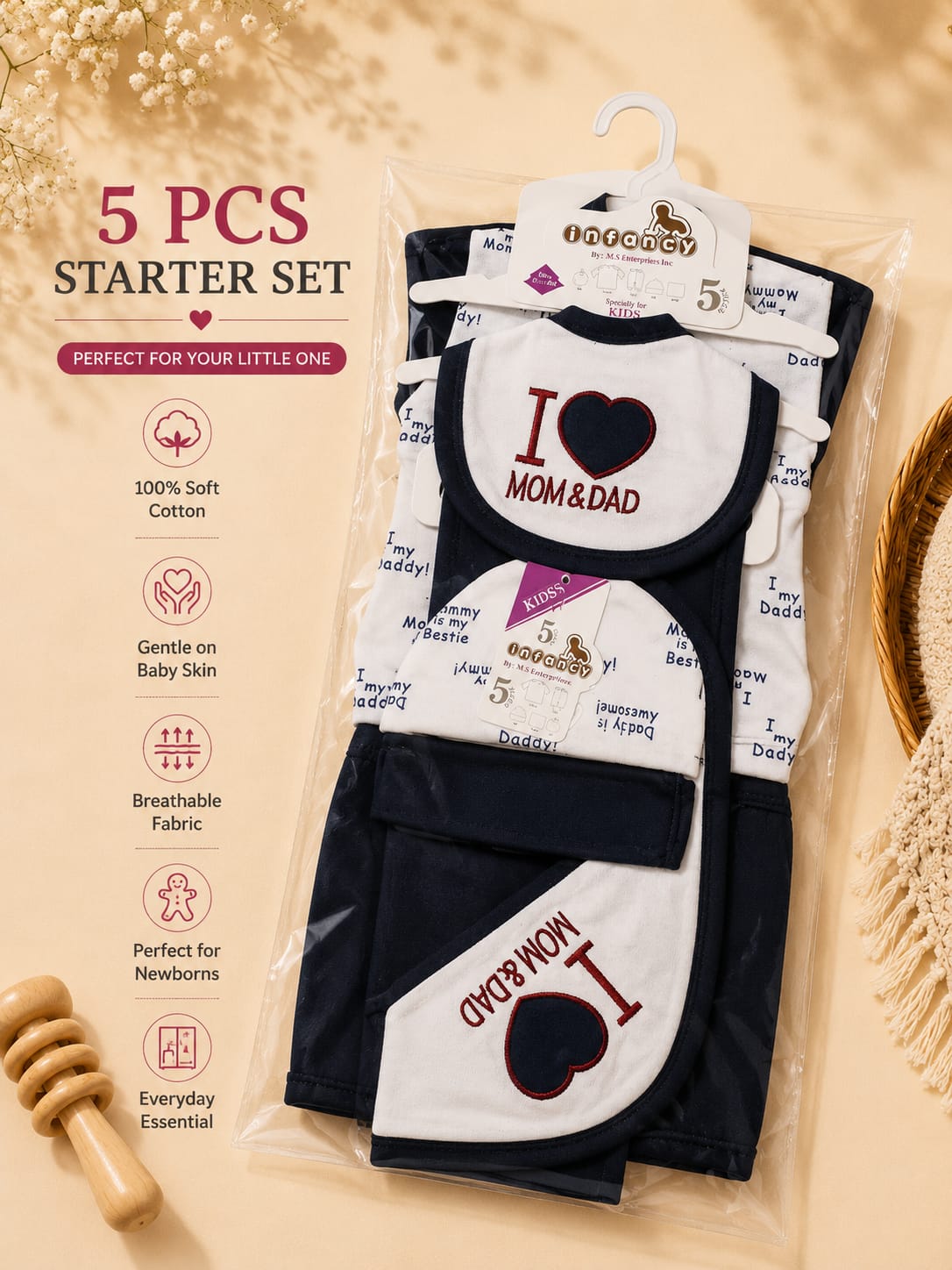 5 PC's starter set