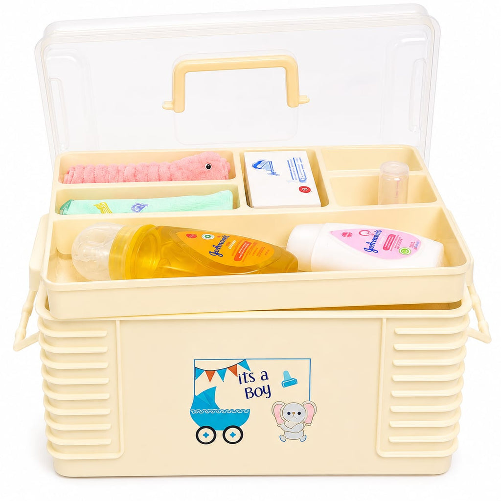 Aqua accessories box- offwhite
