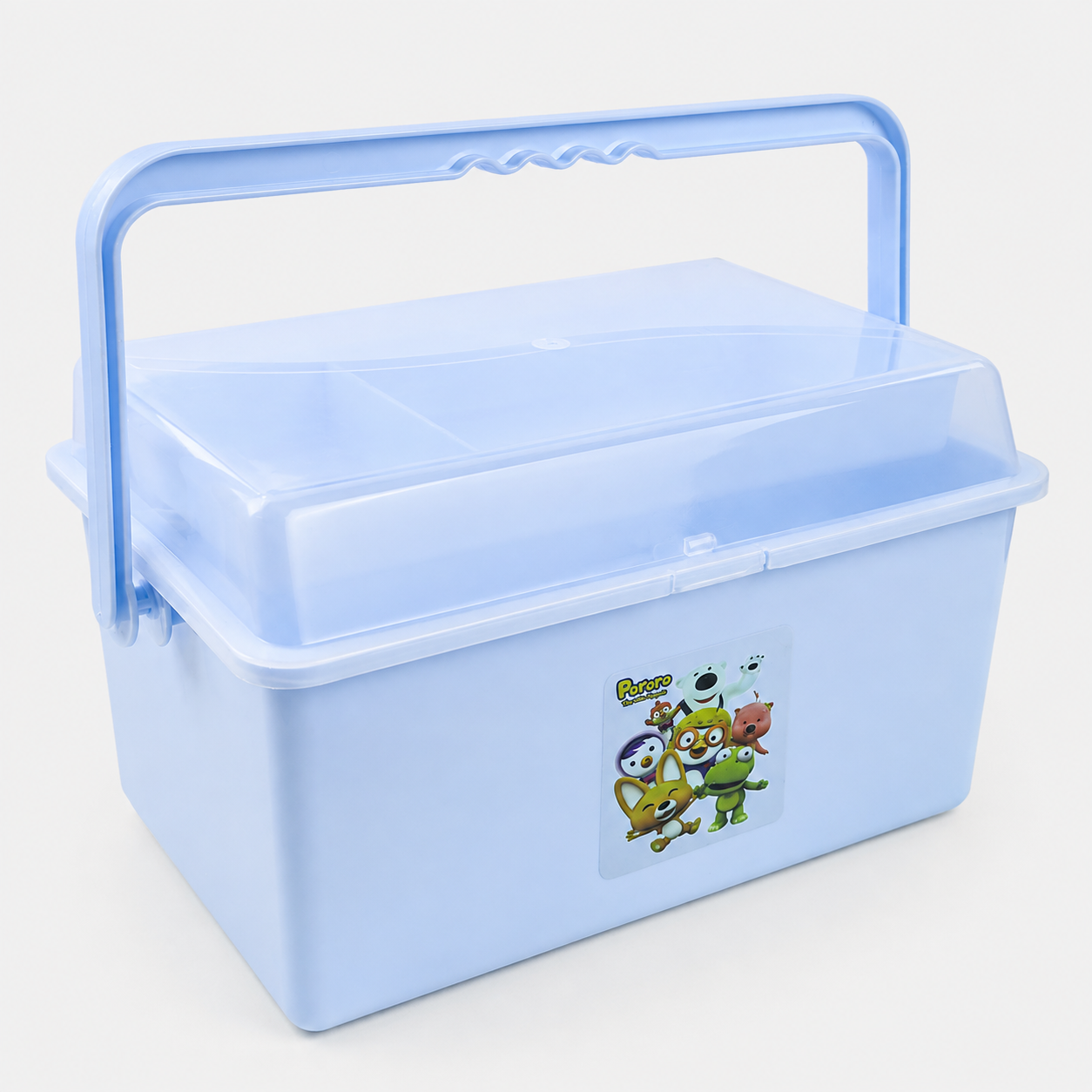 Baby Accessories Storage Box with Handle-Blue