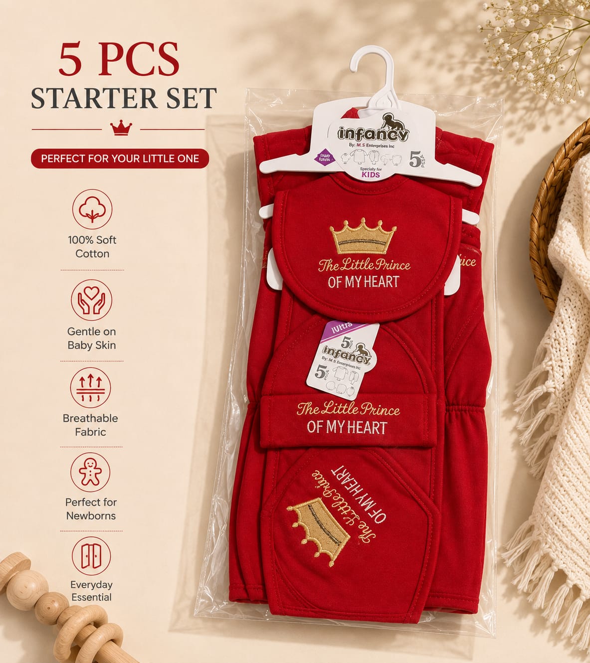 5 PC's starter set