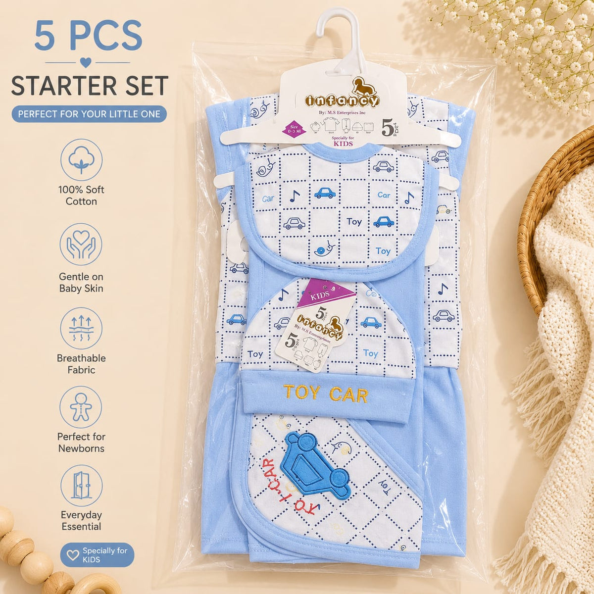 5 PC's starter set