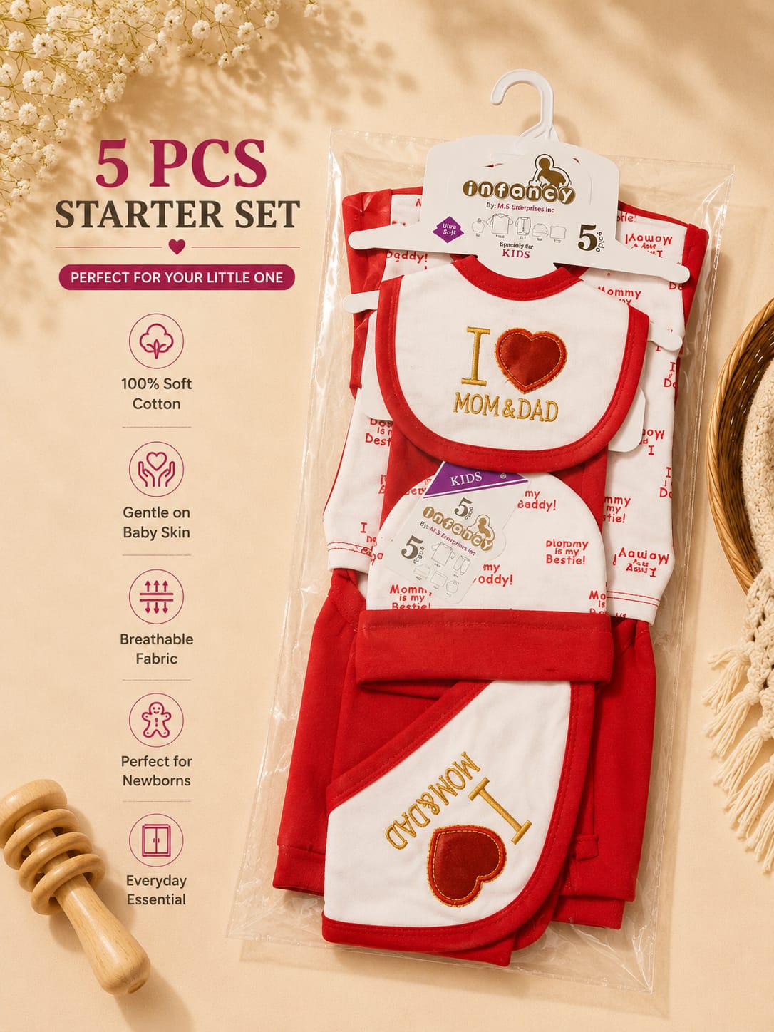 5 PC's starter set