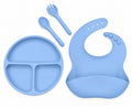 4 pc's silicone meal set