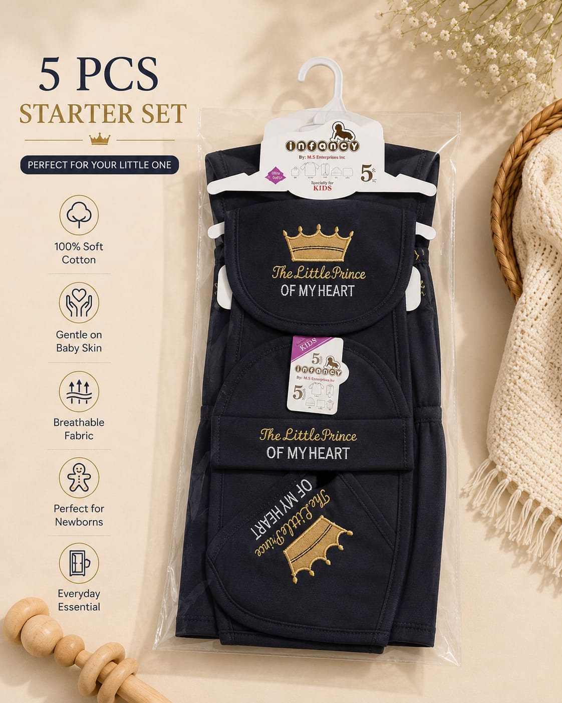 5 PC's starter set