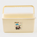 Baby Accessories Storage Box with Handle-Off White