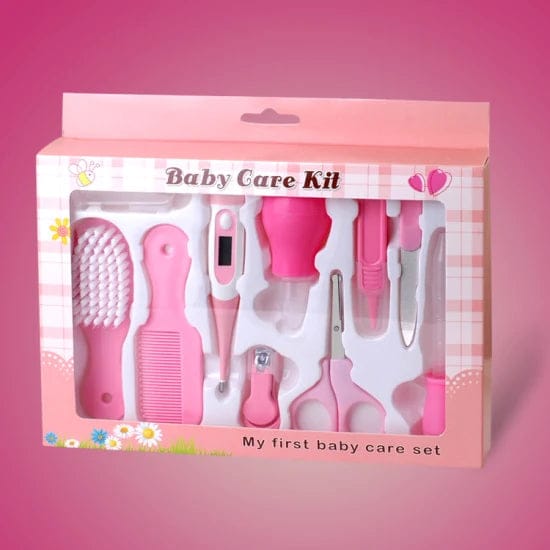 10pcs Baby Manicure set pink