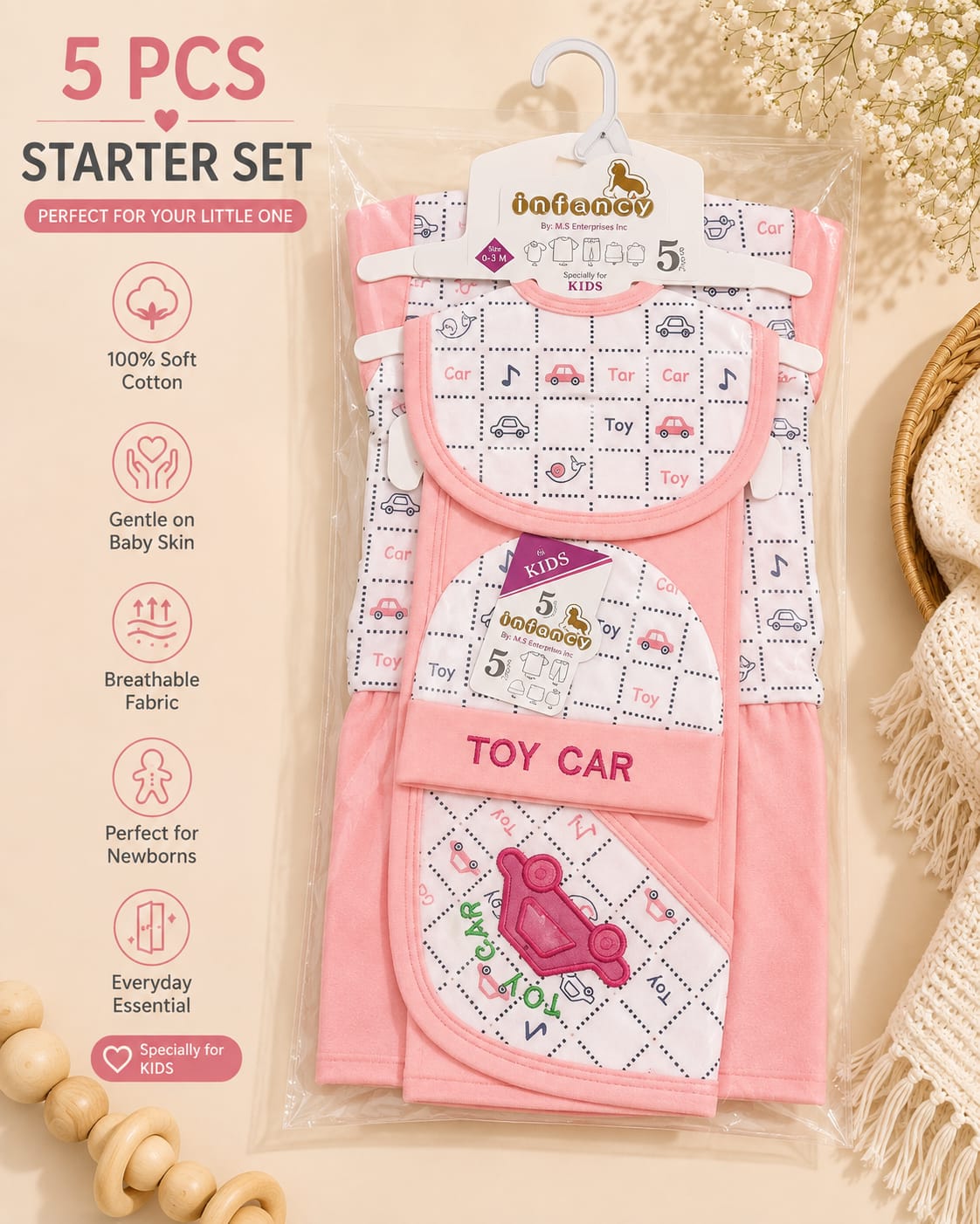5 PC's starter set